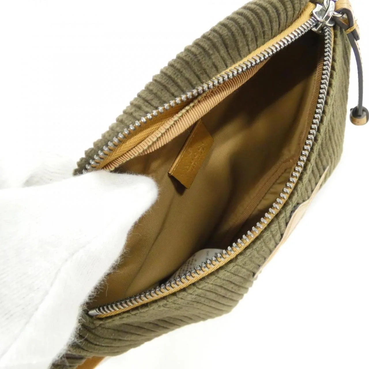 GUCCI 502095 2S8BN 腰包 皮革 黑色 皮革 中古品A - 縮圖 8