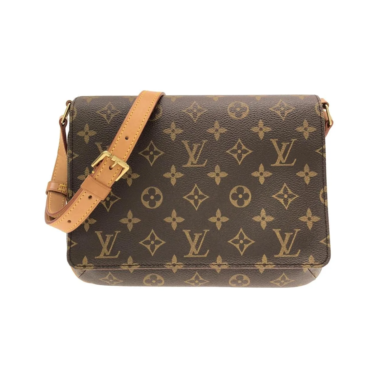 LOUIS VUITTON Musette M51257 肩背包 Monogram Black