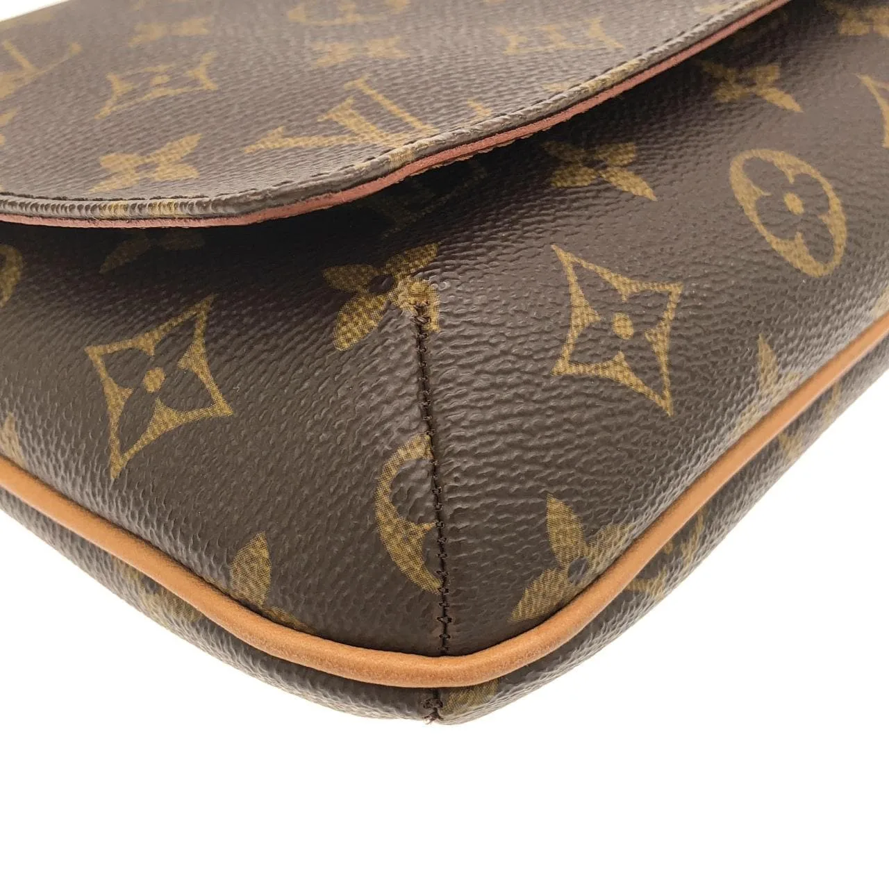 LOUIS VUITTON Musette M51257 Shoulder Monogram 黑色 Monogram 中古品A - 縮圖 3