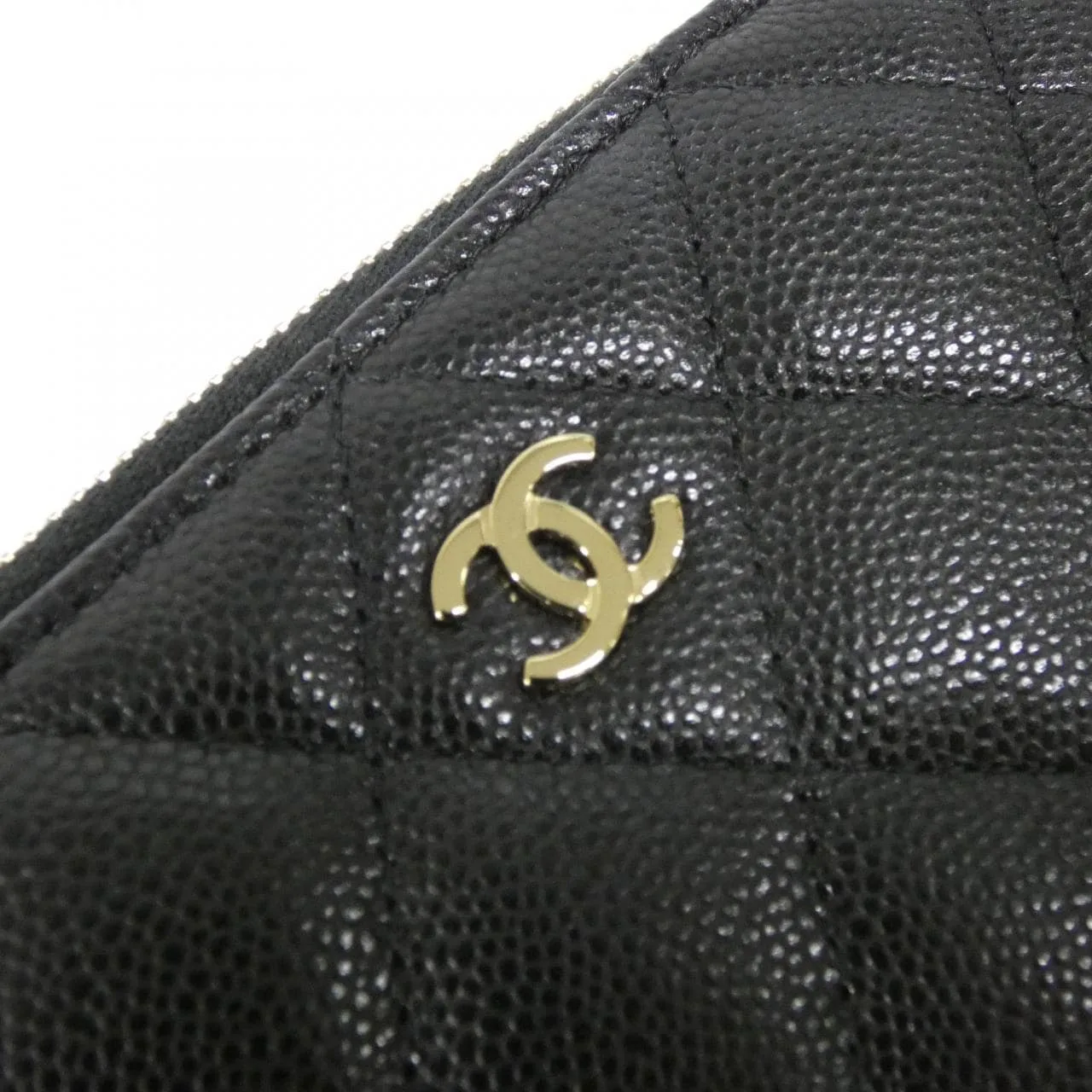CHANEL Timeless Classic AP4016 Wallet Grained Calfskin Black Grained Calfskin Rank A - Thumbnail 4