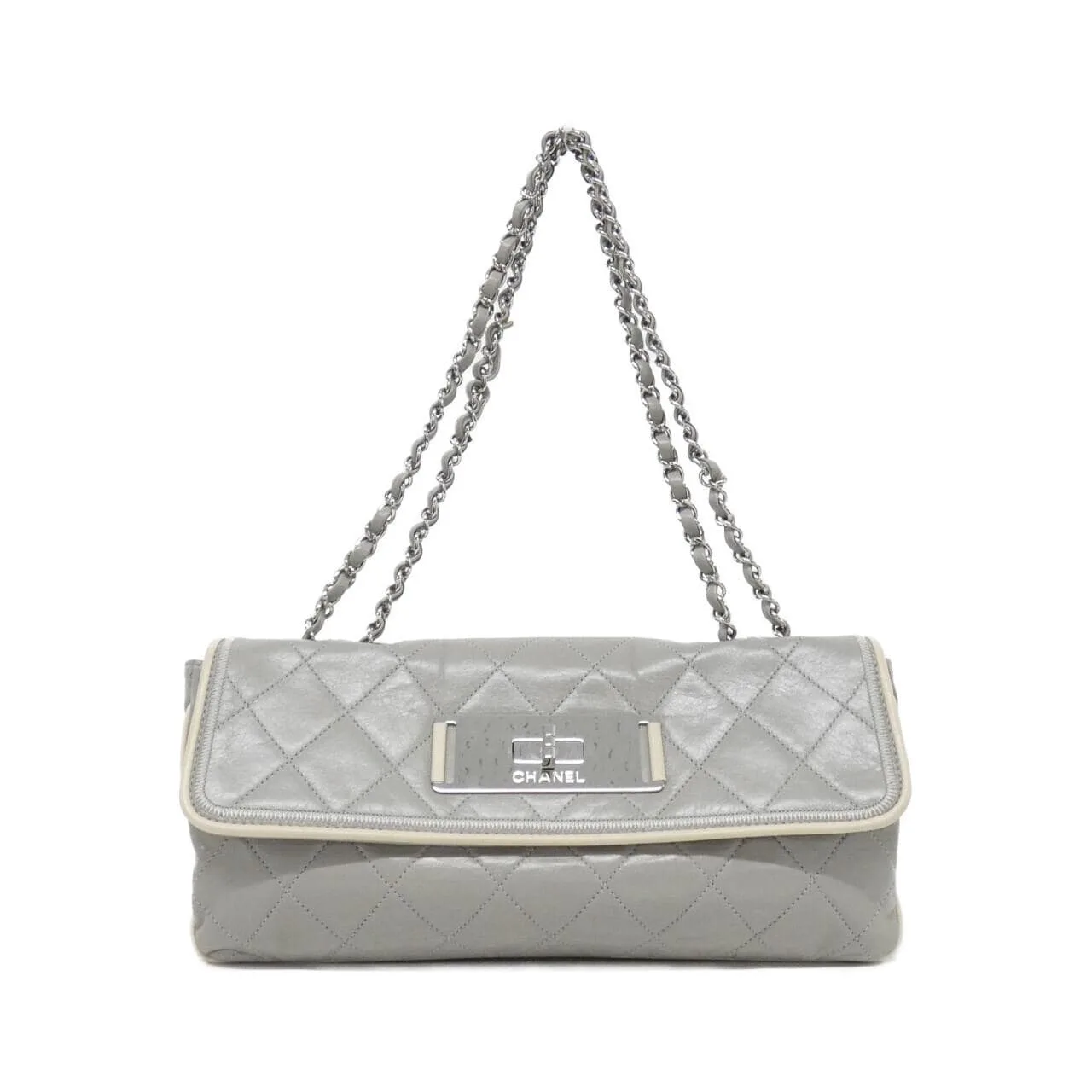 CHANEL 46086 Shoulder Lambskin