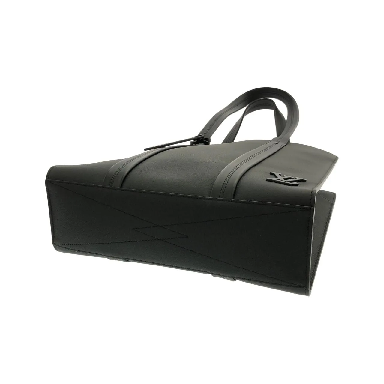 LOUIS VUITTON M57308 Tote Lambskin 黑色 羊皮 中古品A - 縮圖 3