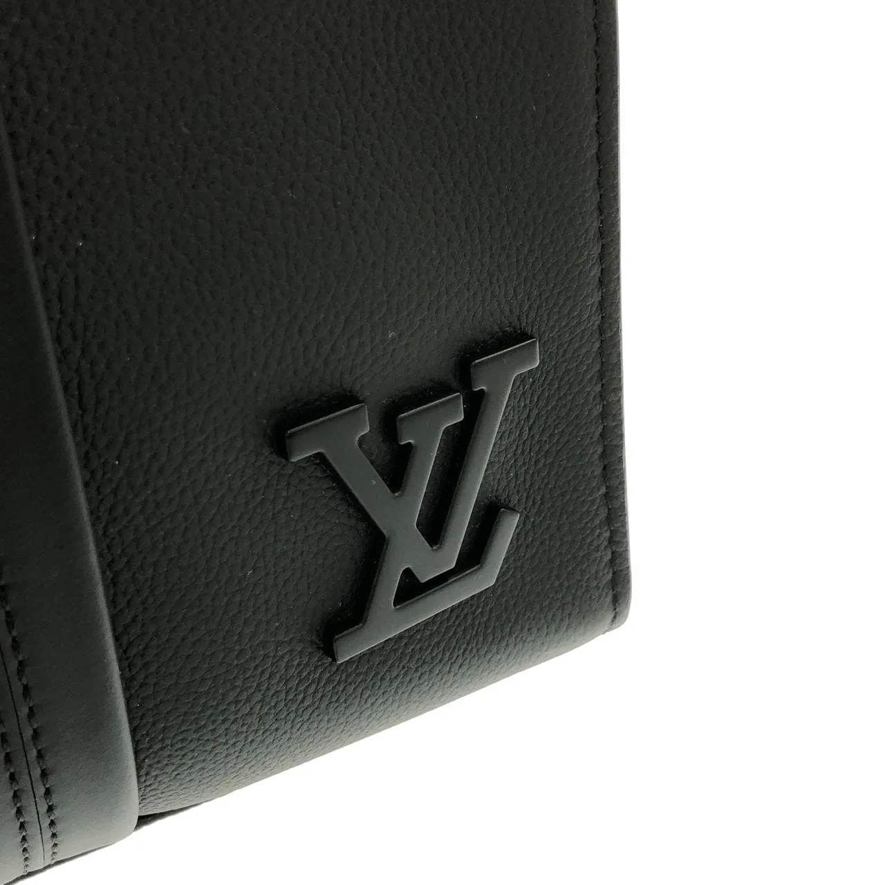 LOUIS VUITTON M57308 Tote Lambskin 黑色 羊皮 中古品A - 縮圖 5