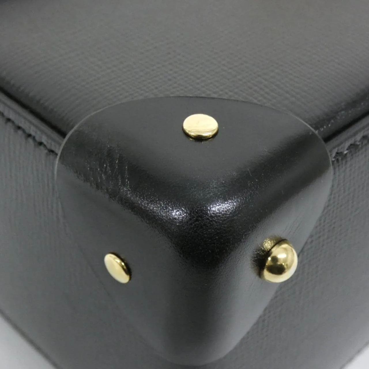 GUCCI 603221 1DBRG 手提包 皮革 黑色 皮革 中古品A - 縮圖 3