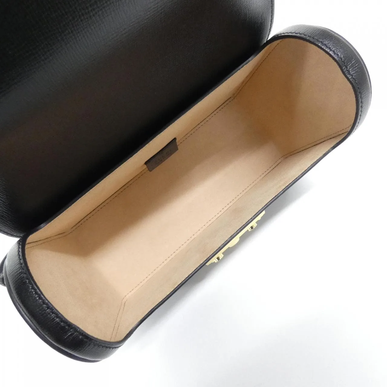 GUCCI 603221 1DBRG 手提包 皮革 黑色 皮革 中古品A - 縮圖 8