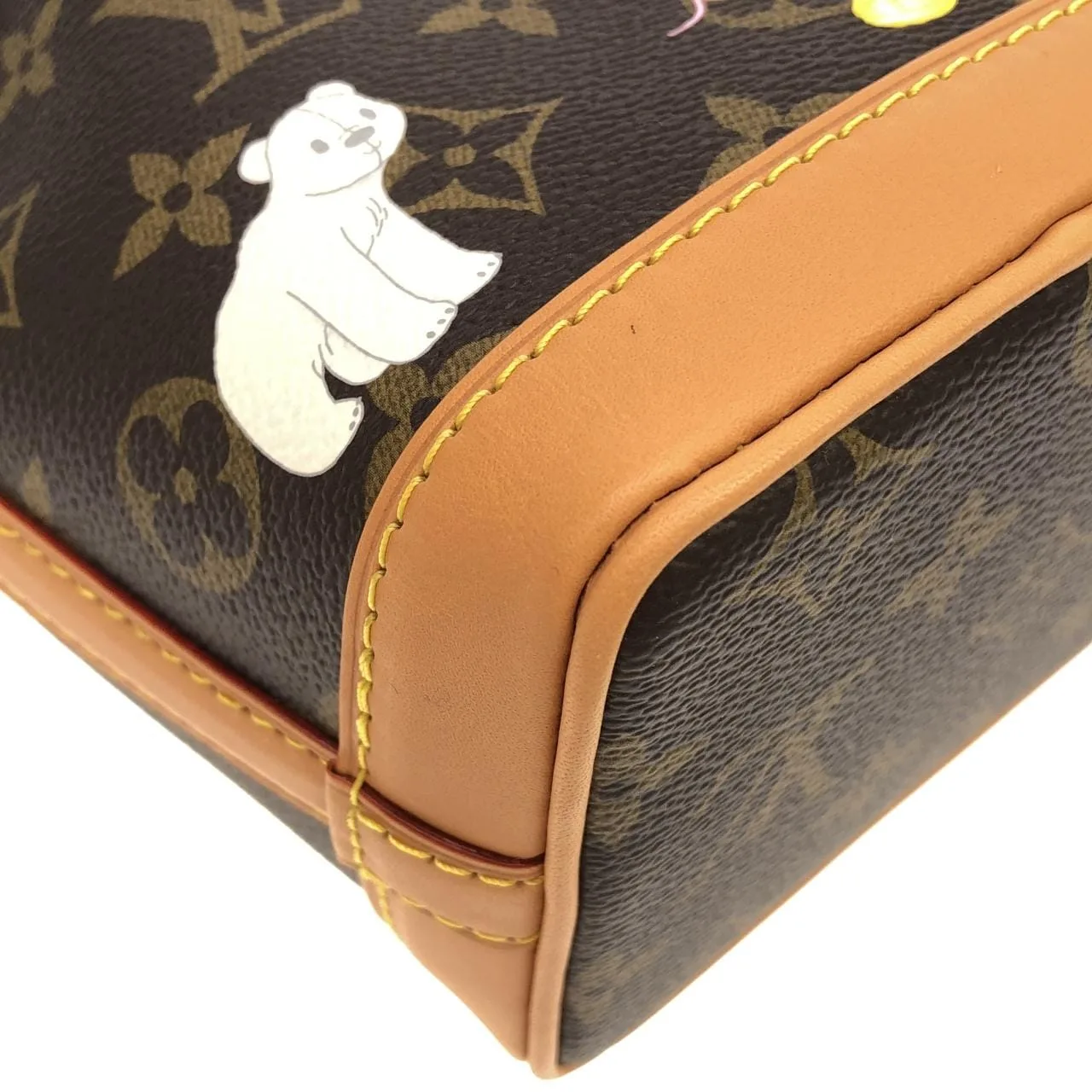 LOUIS VUITTON M12221 Shoulder Monogram 黑色 Monogram 中古品A - 縮圖 3