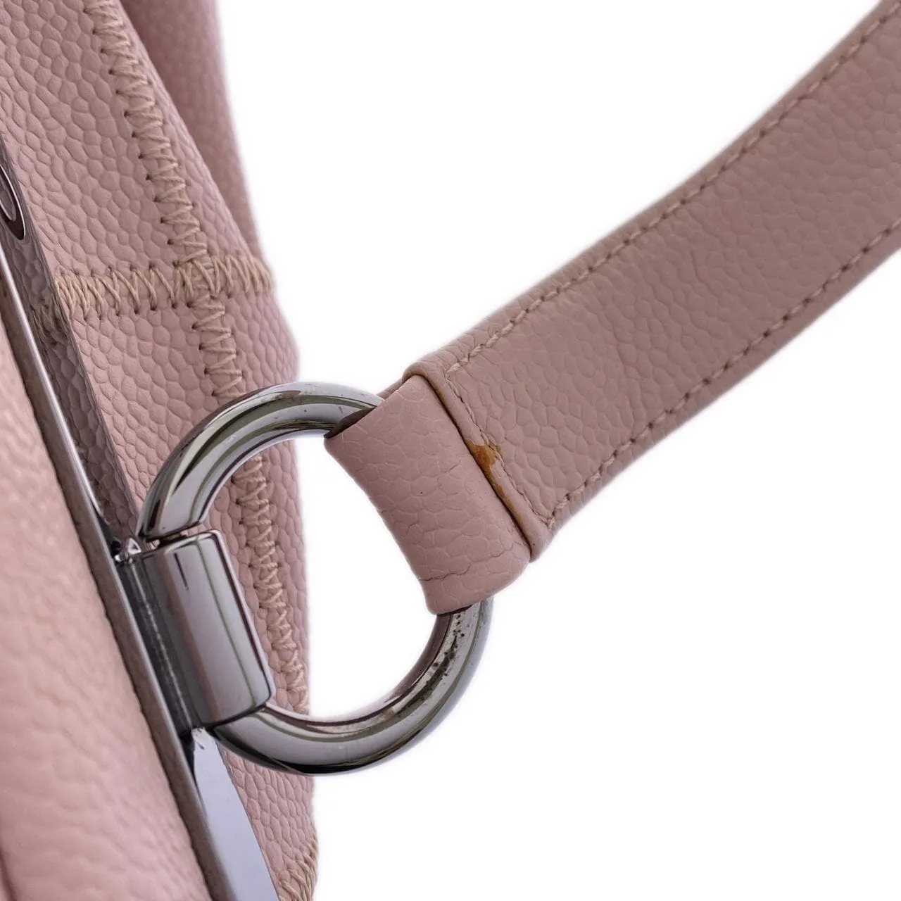 CHANEL 28023 Handbag Caviar Leather Pink Caviar Leather Rank A - Thumbnail 5