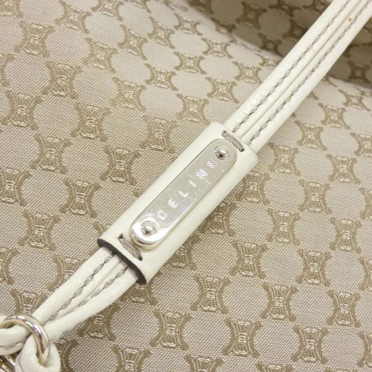 CELINE 160662BUN Shoulder Canvas