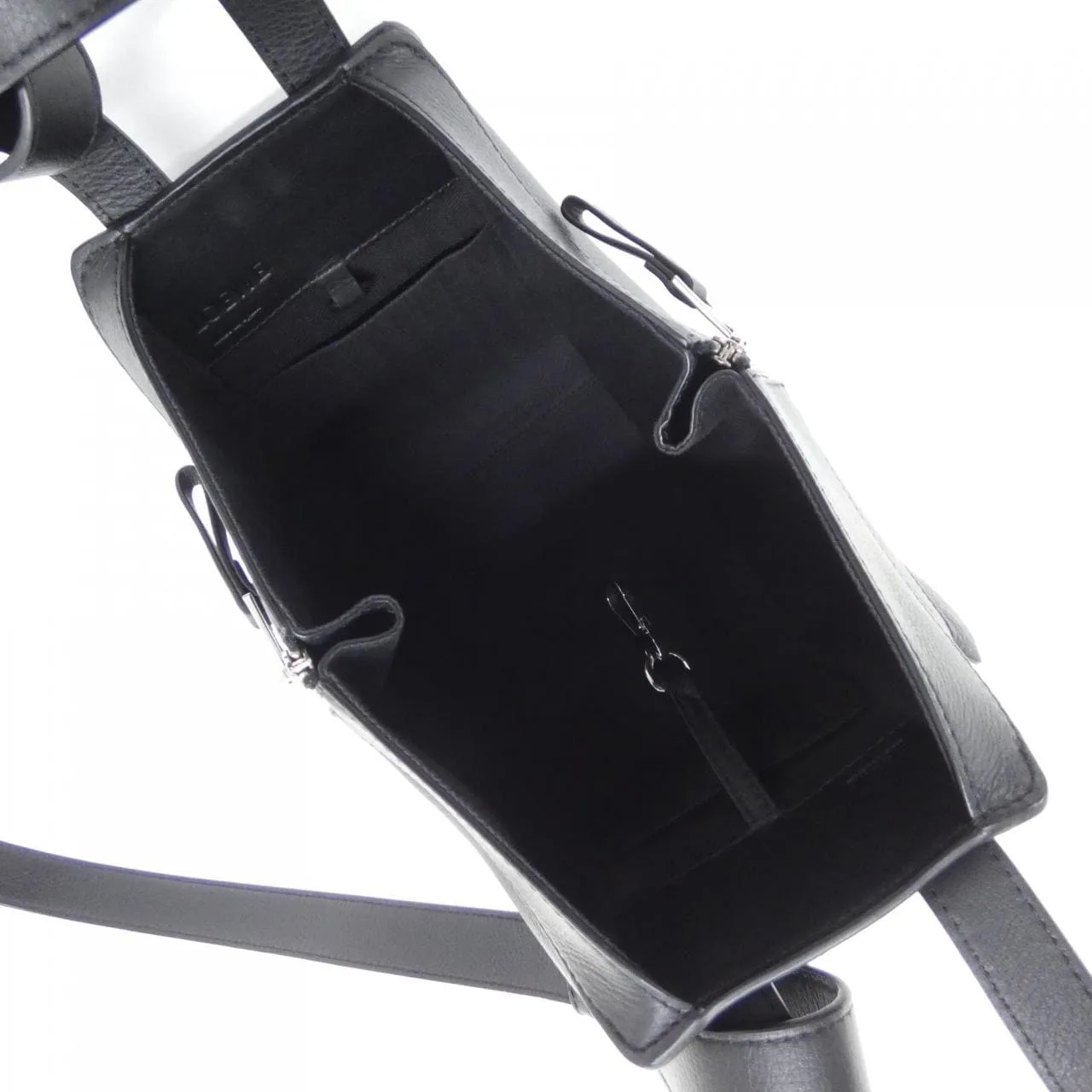 LOEWE Hammock A538H13X10 肩背包 黑色 中古品A - 縮圖 7