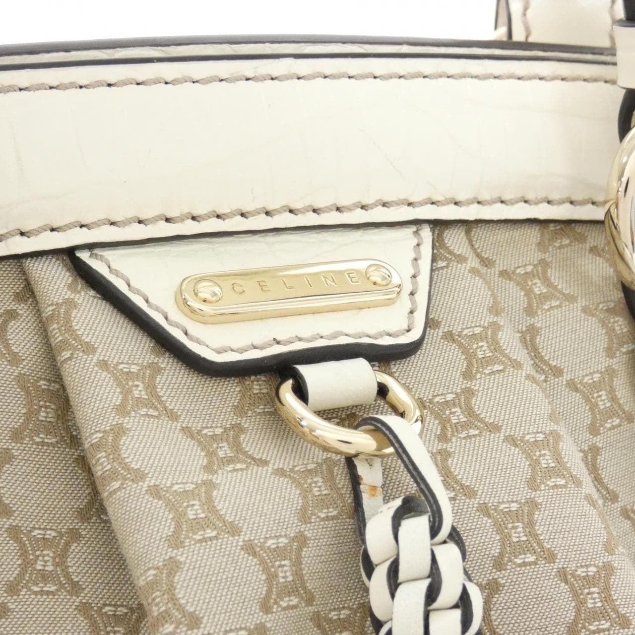 CELINE Handbag Canvas 4