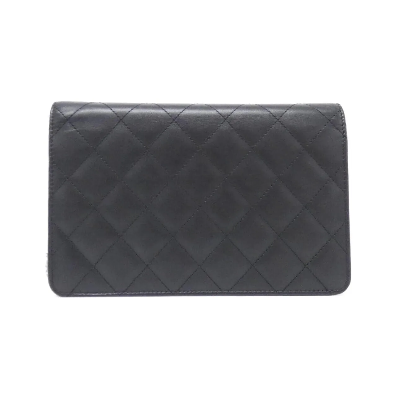 CHANEL Cambon 46646 銀包 黑色 中古品A - 縮圖 2