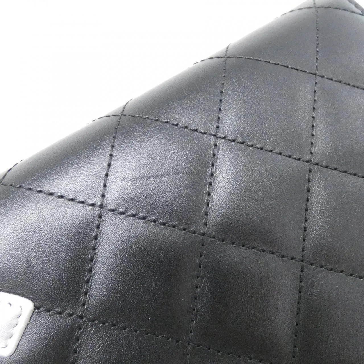 CHANEL Cambon 46646 銀包 黑色 中古品A - 縮圖 4