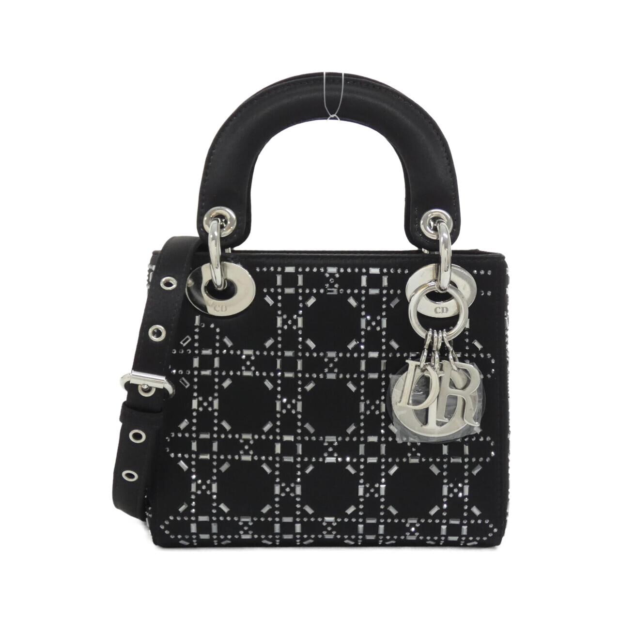DIOR Lady Dior M0500PRTC Handbag Satin