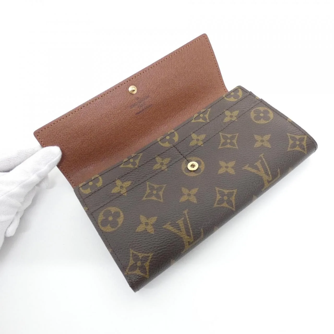LOUIS VUITTON M61734 Wallet Monogram Black Monogram Rank A - Thumbnail 6