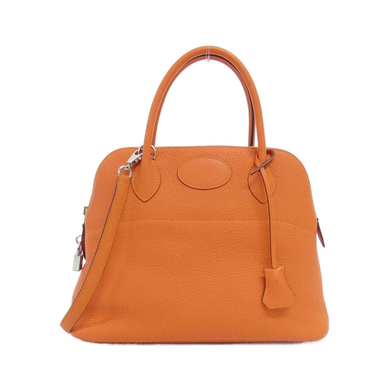 HERMES Bolide 073419CK Handbag Clemence Black