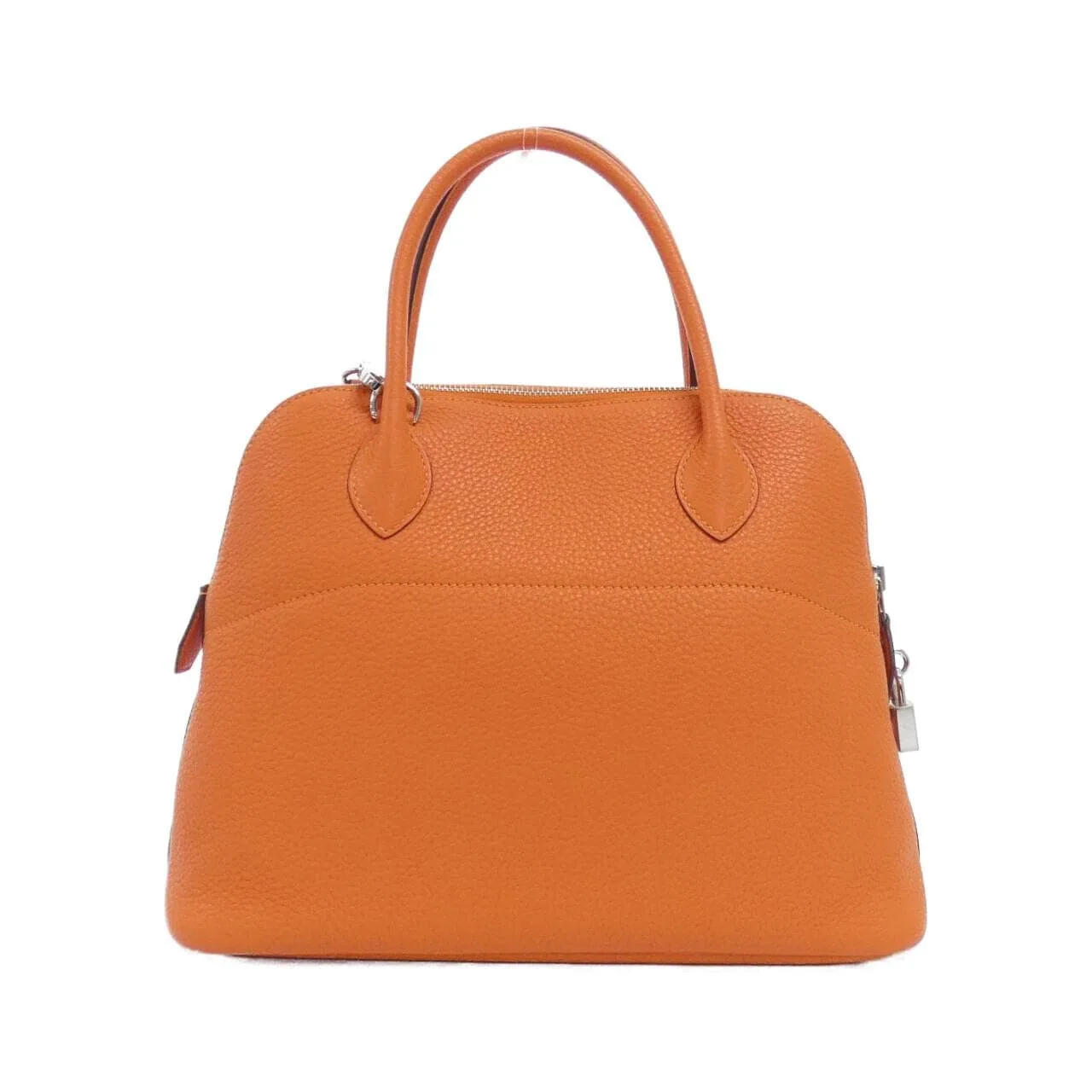 HERMES Bolide 073419CK Handbag Clemence Black Clemence Leather Rank A - Thumbnail 2