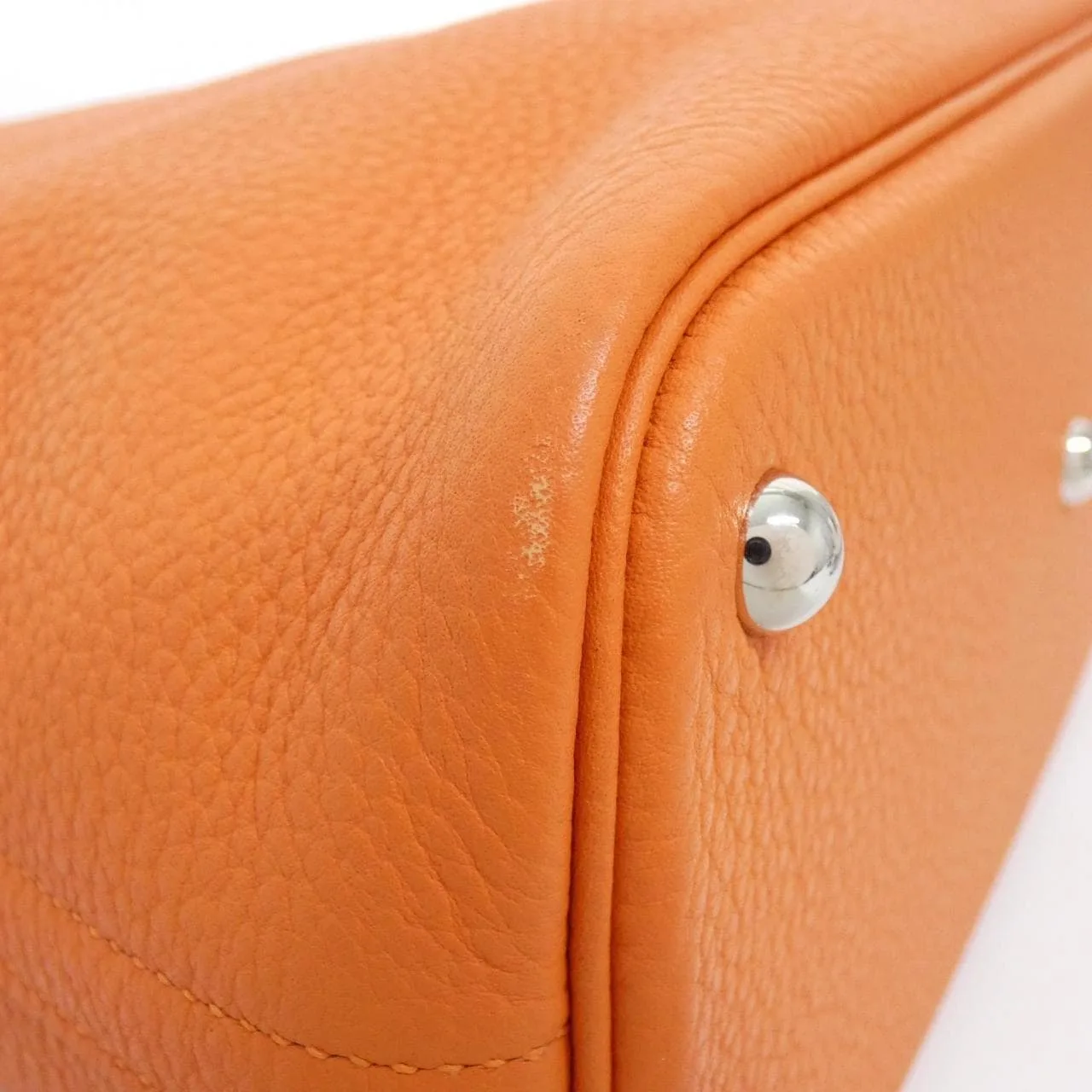 HERMES Bolide 073419CK Handbag Clemence Black Clemence Leather Rank A - Thumbnail 3