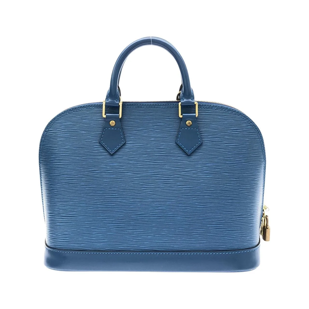 LOUIS VUITTON Alma M52145 Handbag Epi Blue Epi Rank A - Thumbnail 2