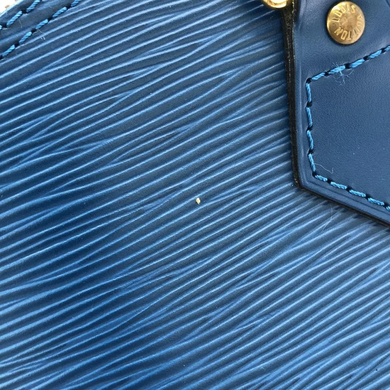 LOUIS VUITTON Alma M52145 Handbag Epi Blue Epi Rank A - Thumbnail 4