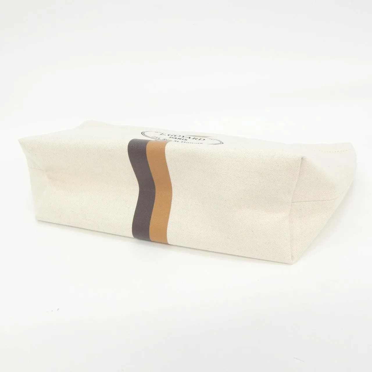 GOYARD Pouch Canvas 黑色 帆布 中古品A - 縮圖 3