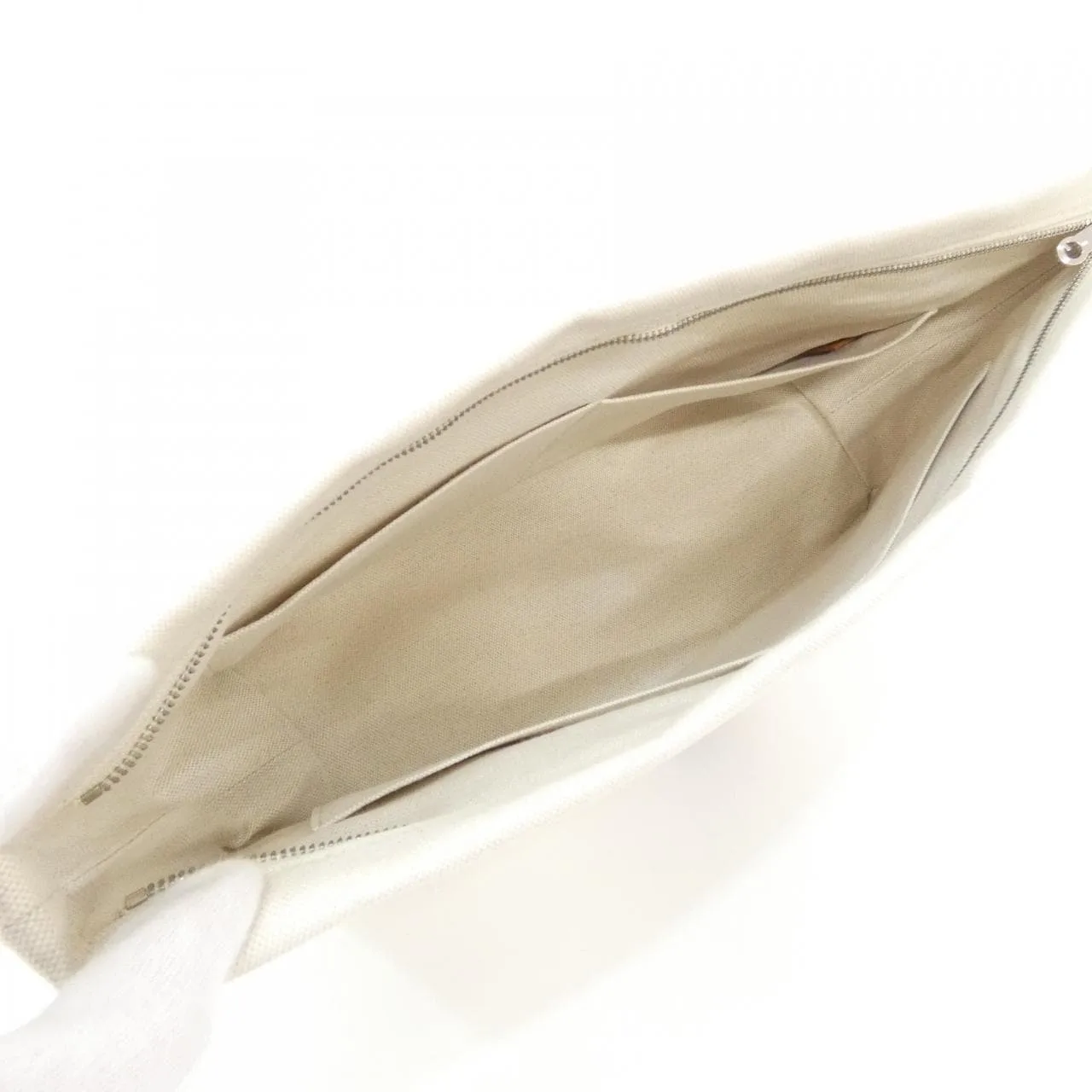 GOYARD Pouch Canvas 黑色 帆布 中古品A - 縮圖 5