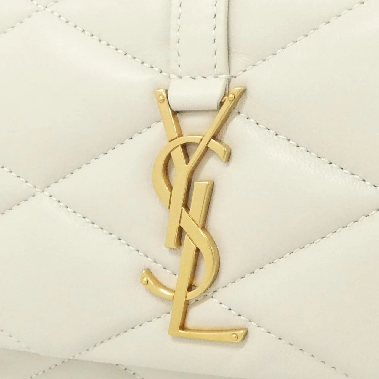 SAINT LAURENT 698567 AAAO0 Shoulder Lambskin 羊皮 新品 - 縮圖 4