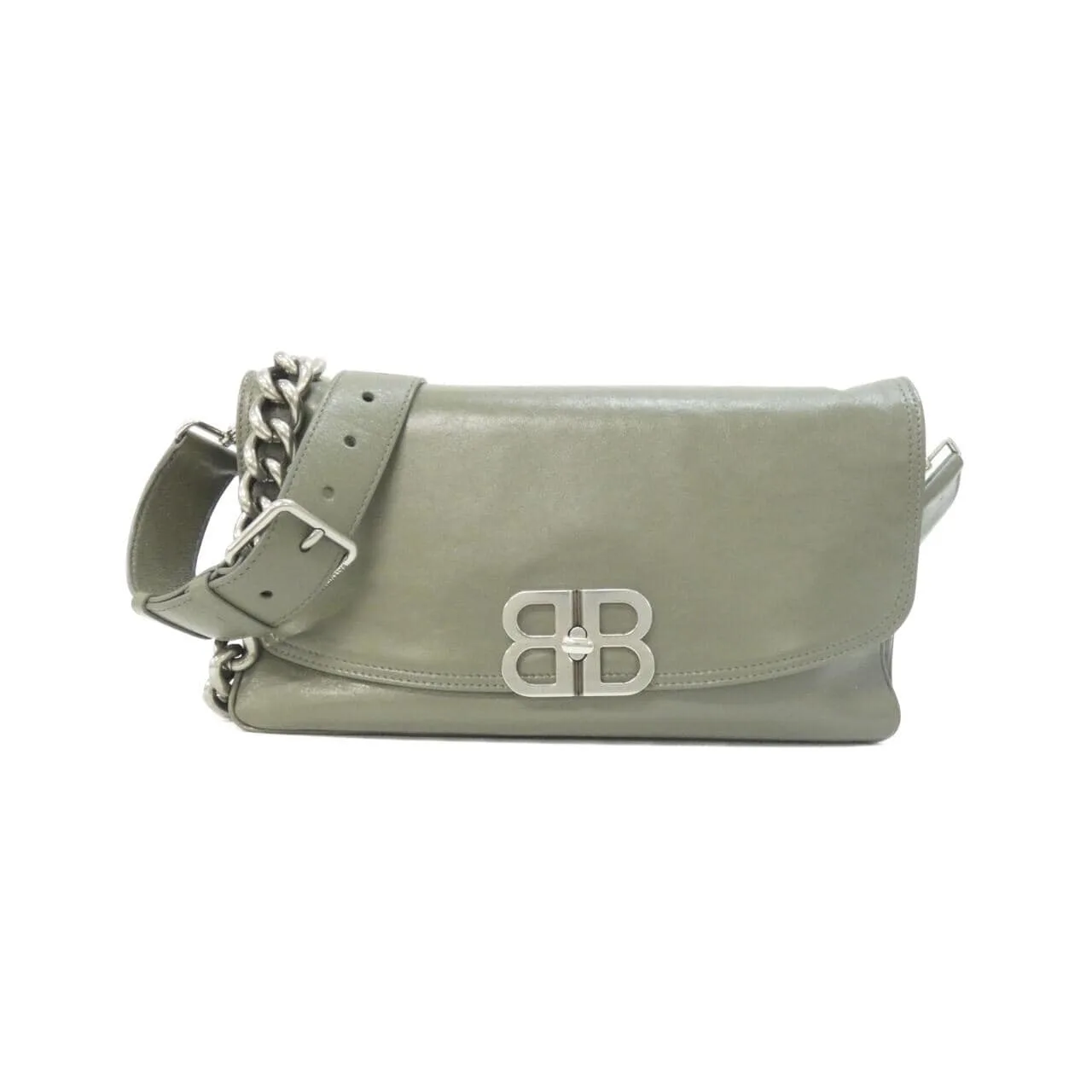 BALENCIAGA Hourglass 748596 2ABFJ Shoulder Leather