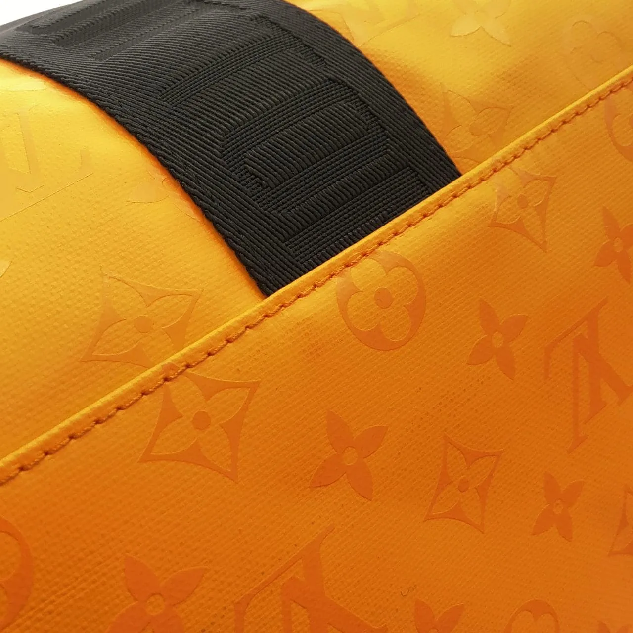 LOUIS VUITTON Keepall M12724 Boston Monogram Orange Monogram Rank A - Thumbnail 4