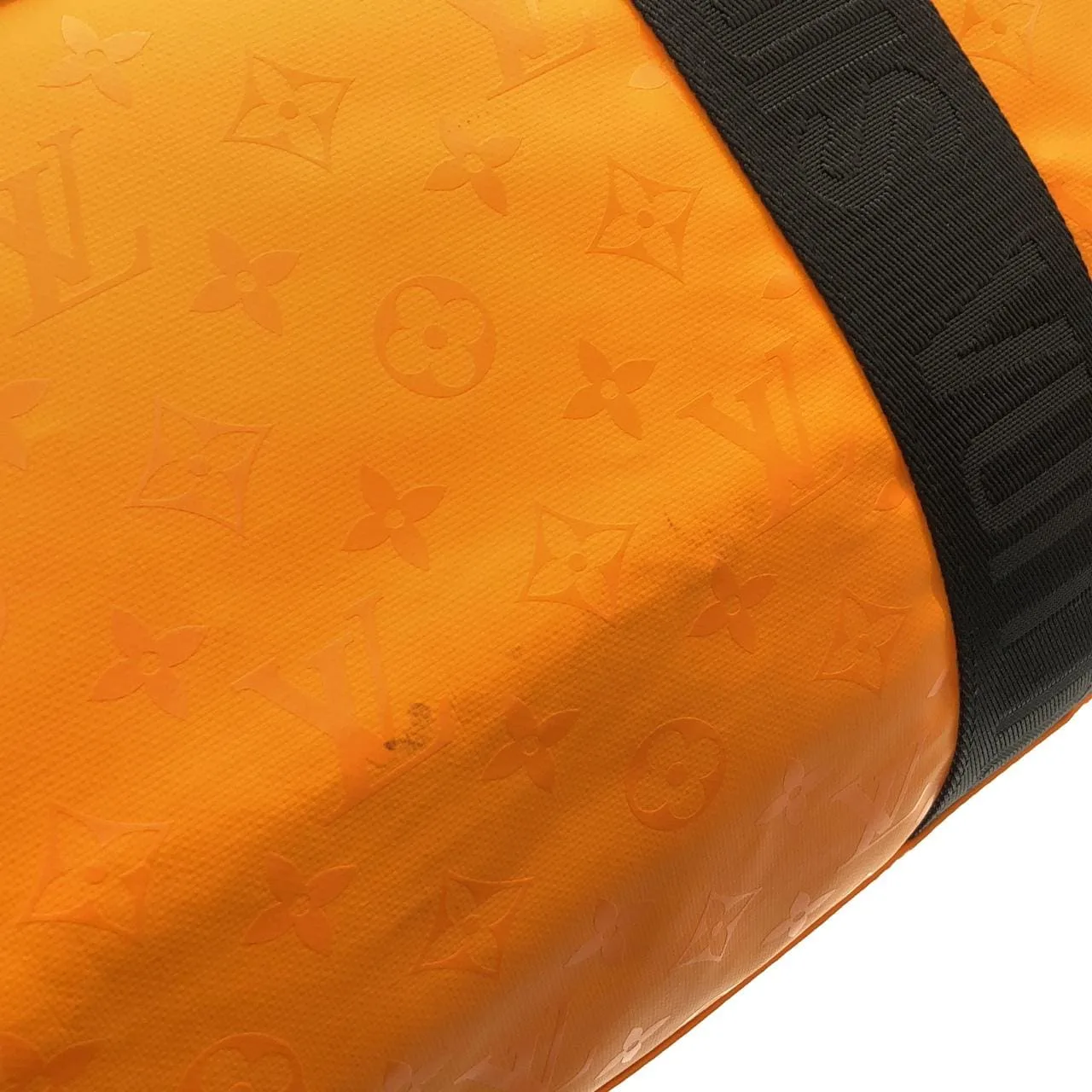 LOUIS VUITTON Keepall M12724 Boston Monogram Orange Monogram Rank A - Thumbnail 5