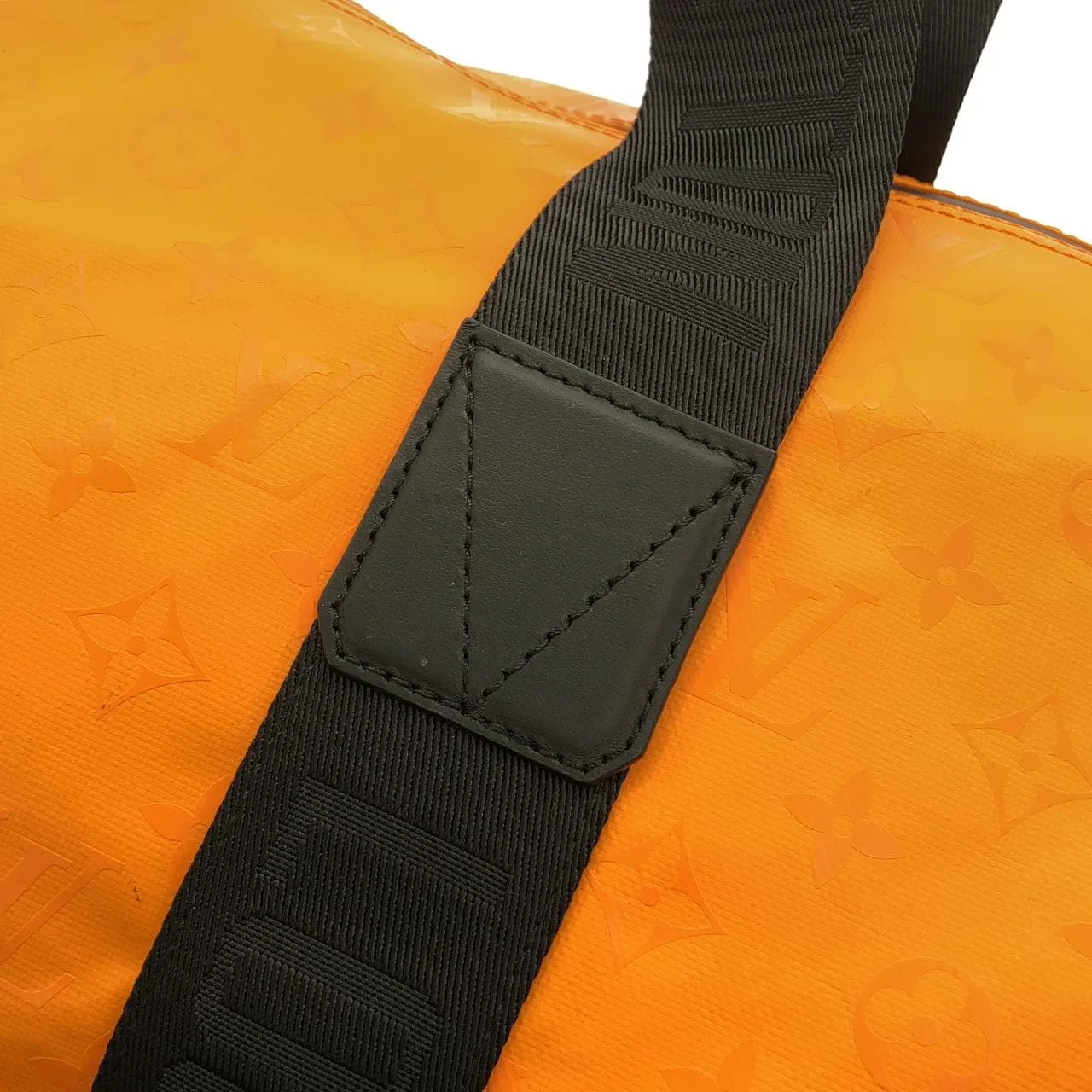 LOUIS VUITTON Keepall M12724 Boston Monogram Orange Monogram Rank A - Thumbnail 6