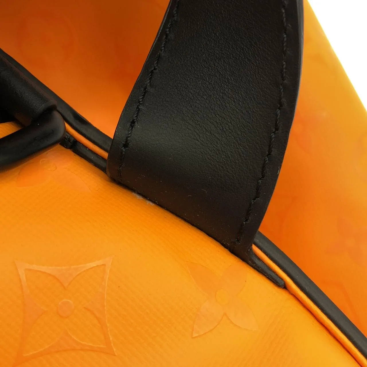 LOUIS VUITTON Keepall M12724 Boston Monogram Orange Monogram Rank A - Thumbnail 7