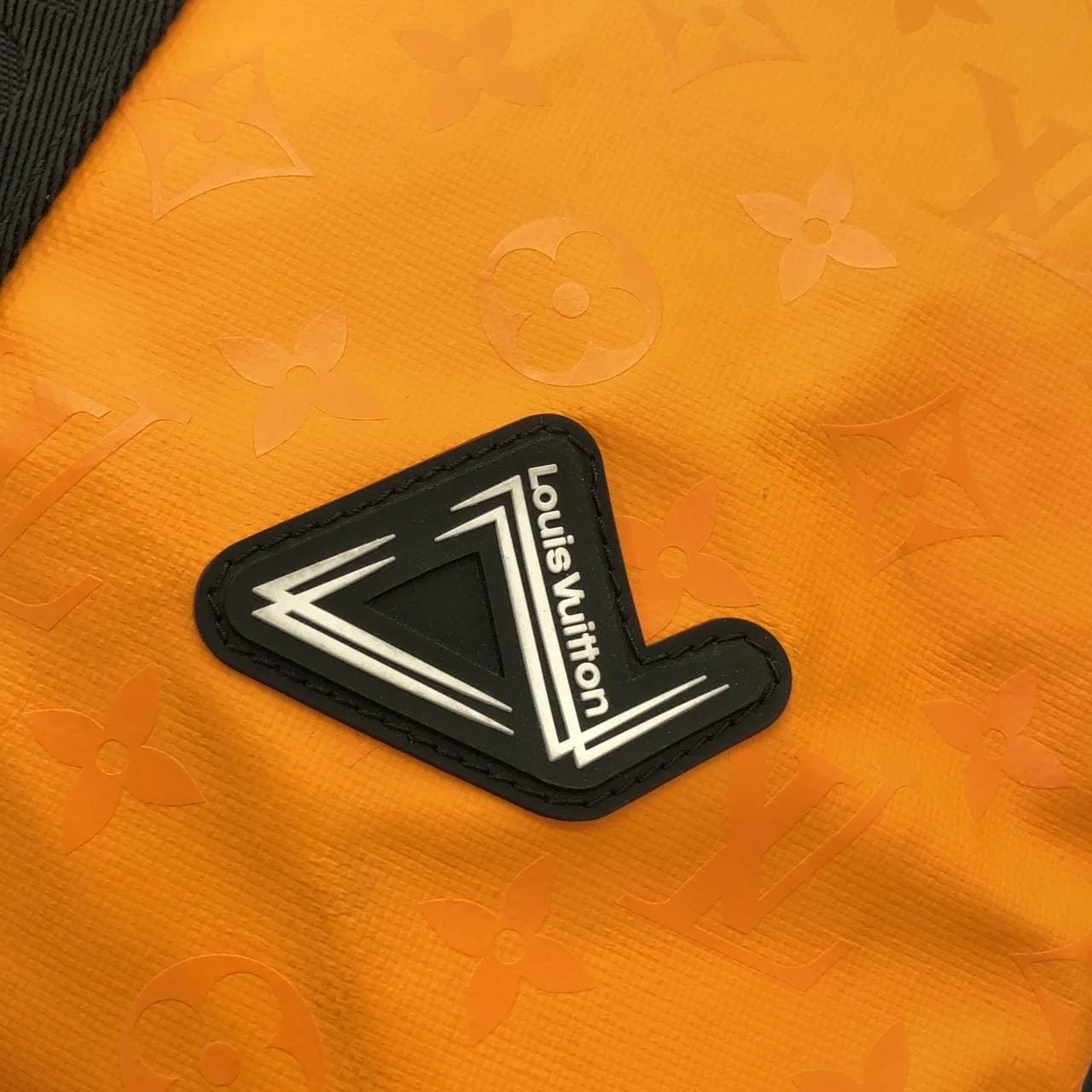 LOUIS VUITTON Keepall M12724 Boston Monogram Orange Monogram Rank A - Thumbnail 8