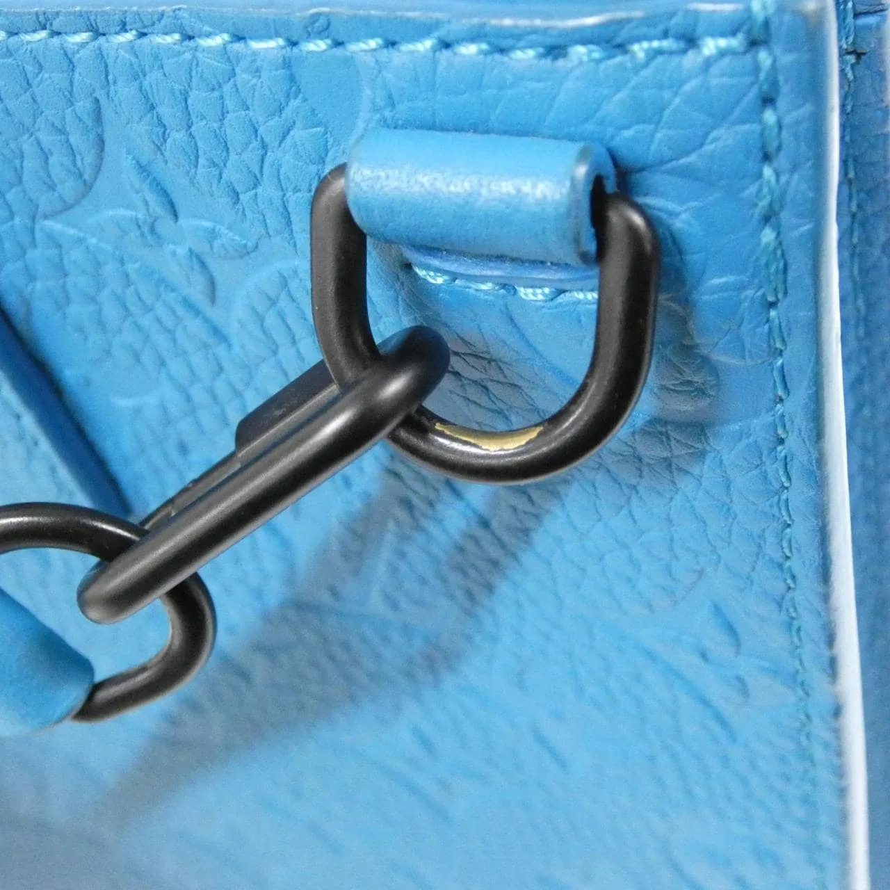 LOUIS VUITTON M55891 Handbag Monogram 黑色 Monogram 中古品A - 縮圖 6