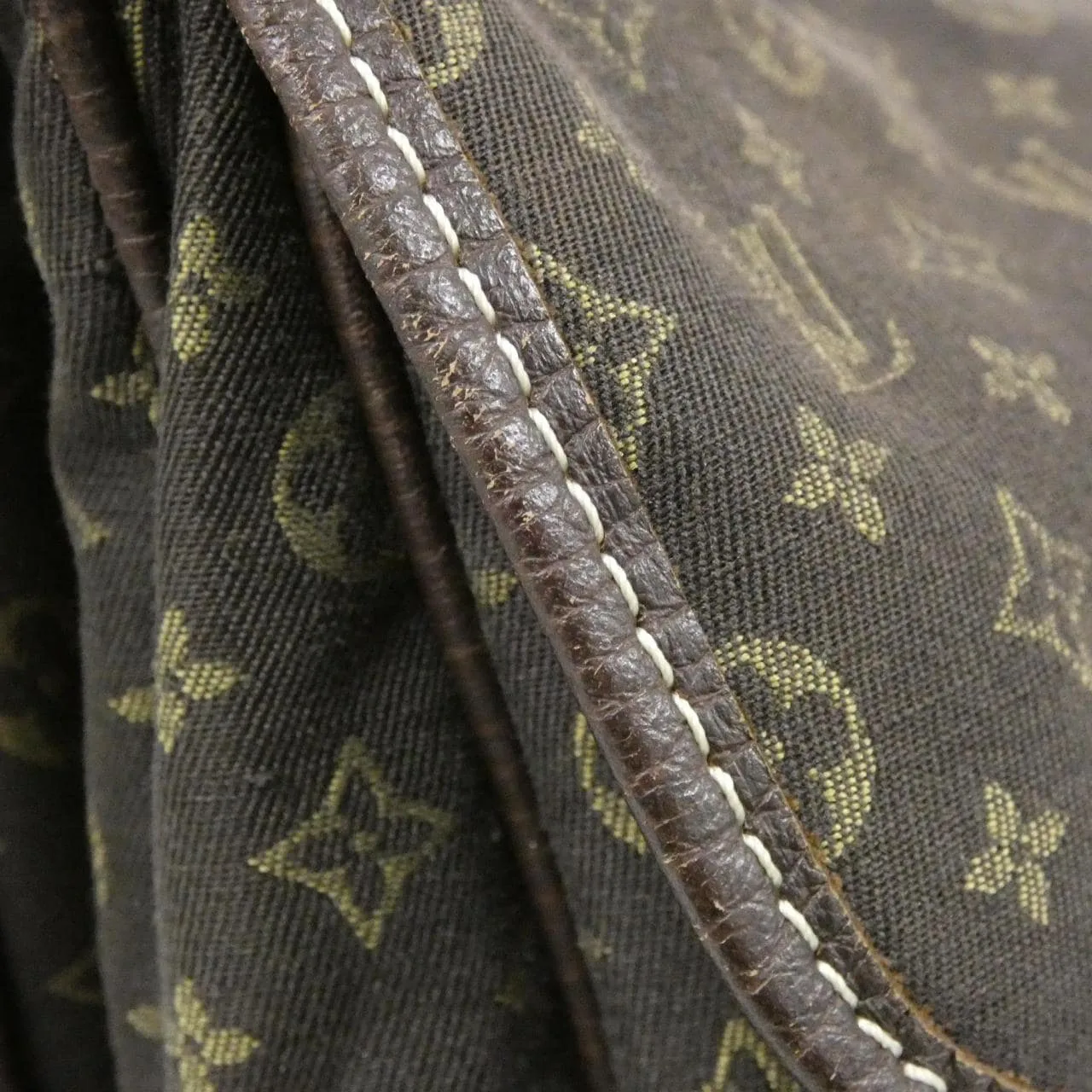 LOUIS VUITTON Saumur M95227 Shoulder Monogram 黑色 Monogram 中古品A - 縮圖 3