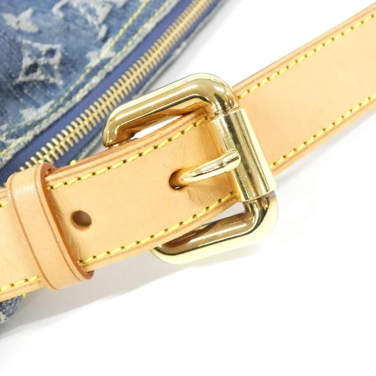 LOUIS VUITTON M95048 Shoulder Monogram 藍色 Monogram 中古品A - 縮圖 6