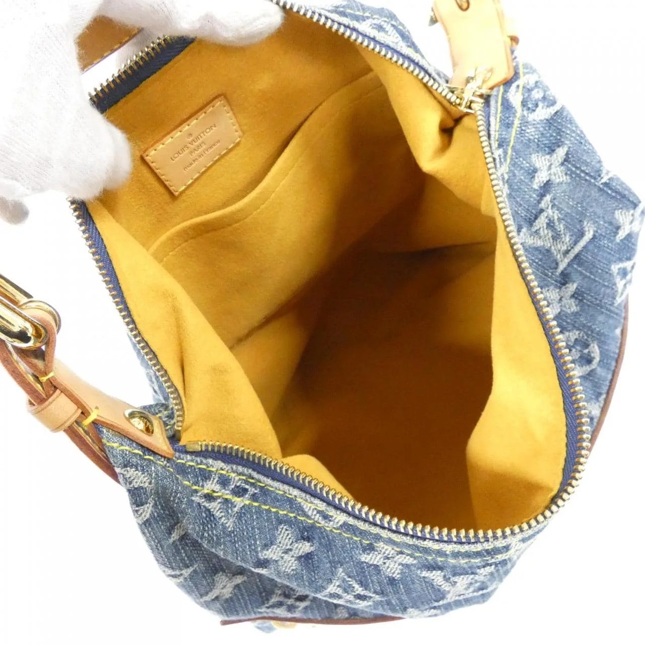 LOUIS VUITTON M95048 Shoulder Monogram 藍色 Monogram 中古品A - 縮圖 7