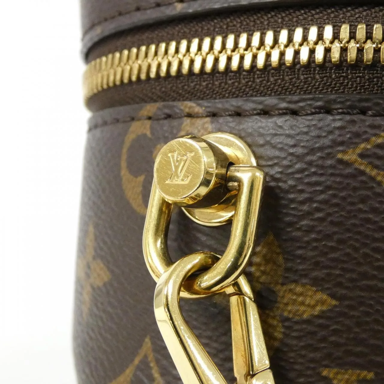 LOUIS VUITTON M45165 Handbag Monogram 黑色 Monogram 中古品A - 縮圖 6
