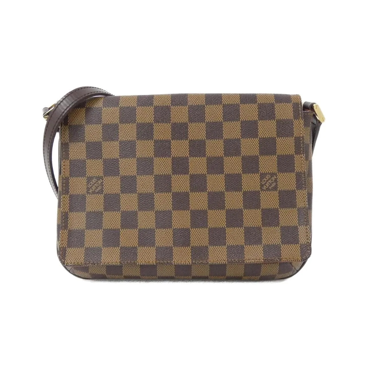 LOUIS VUITTON Musette N51301 Shoulder Damier Black