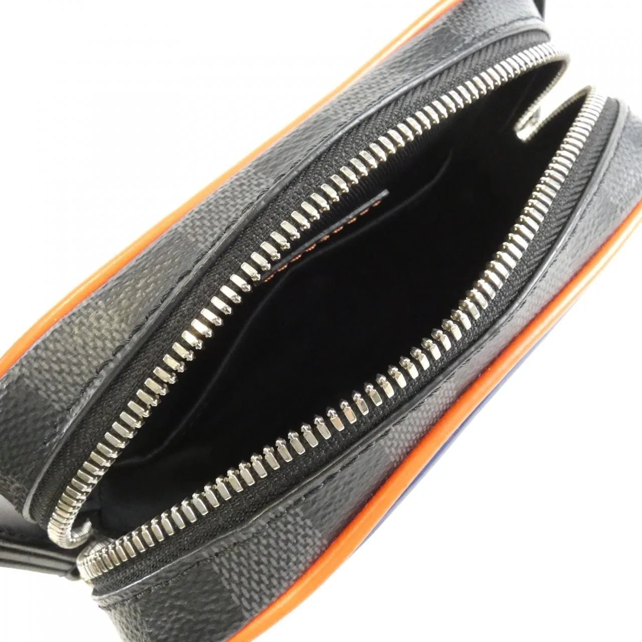 LOUIS VUITTON M51460 肩背包 Damier 黑色 Damier 中古品A - 縮圖 9