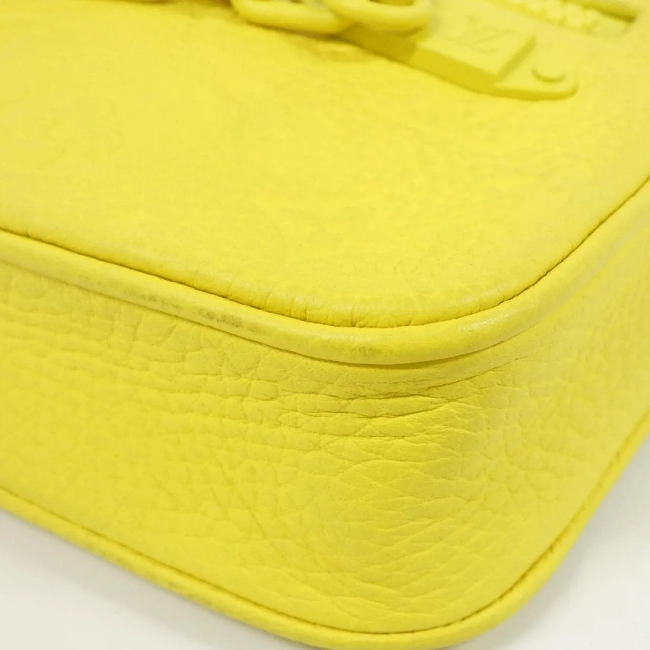 LOUIS VUITTON Pochette M53554 Handbag Monogram 黑色 Monogram 中古品A - 縮圖 3