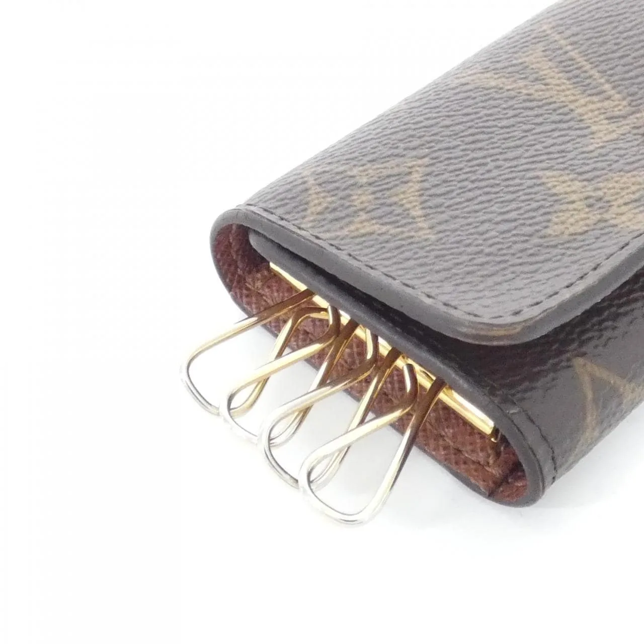 LOUIS VUITTON M69517 Key Case Monogram Black Monogram Rank B - Thumbnail 2