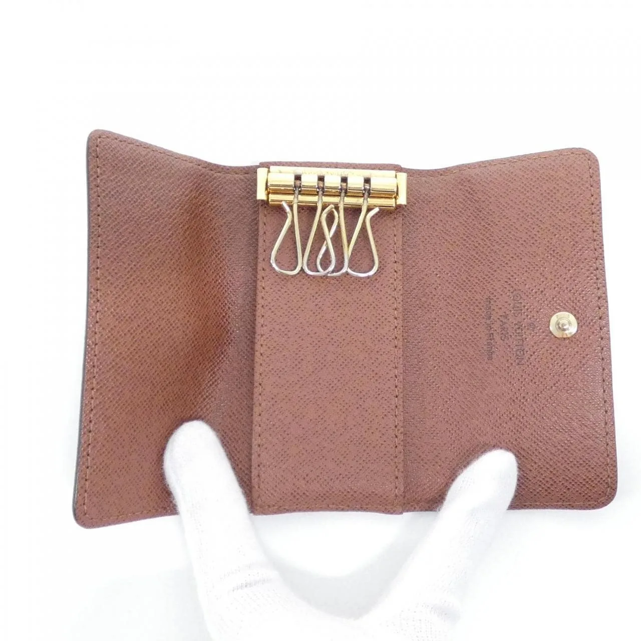 LOUIS VUITTON M69517 Key Case Monogram Black Monogram Rank B - Thumbnail 6