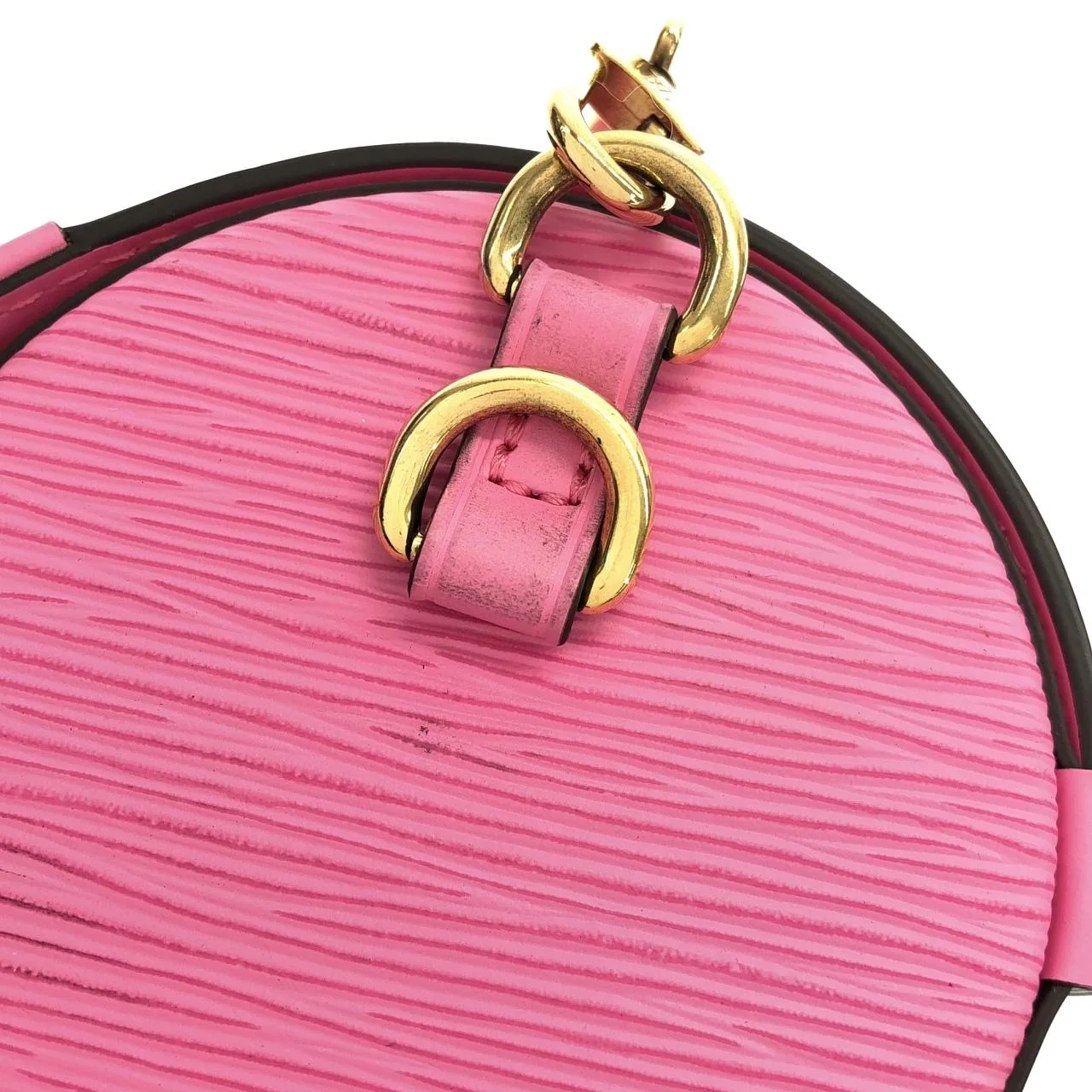 LOUIS VUITTON Papillon M58649 肩背包 Epi 黑色 Epi 中古品A - 縮圖 7