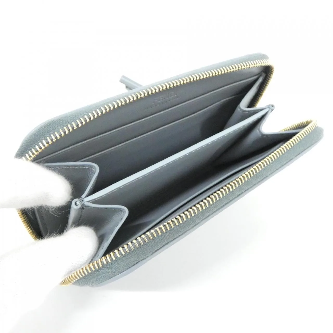 FENDI 8M0313 AYCA Coin Case 黑色 新品 - 縮圖 5