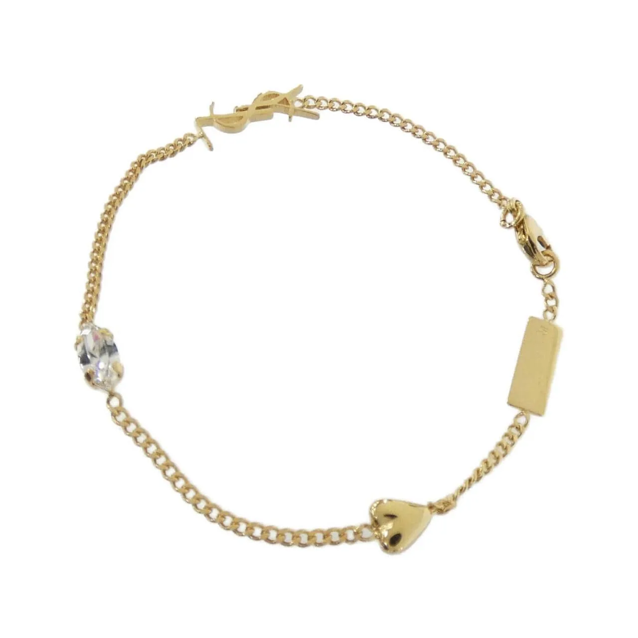 SAINT LAURENT 701950 Y1526 Accessories 金色 新品 - 縮圖 2