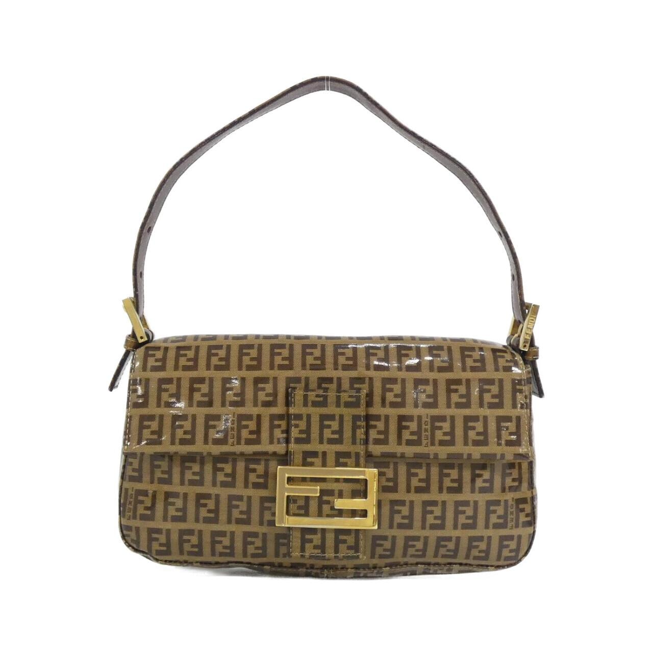 FENDI Baguette 26424 Shoulder Canvas