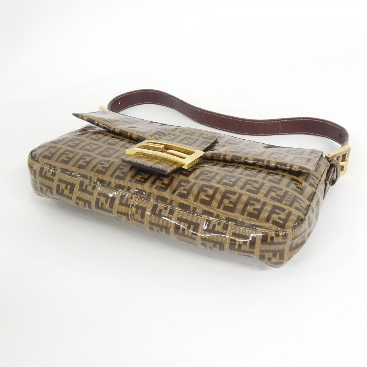 FENDI Baguette 26424 Shoulder Canvas 3