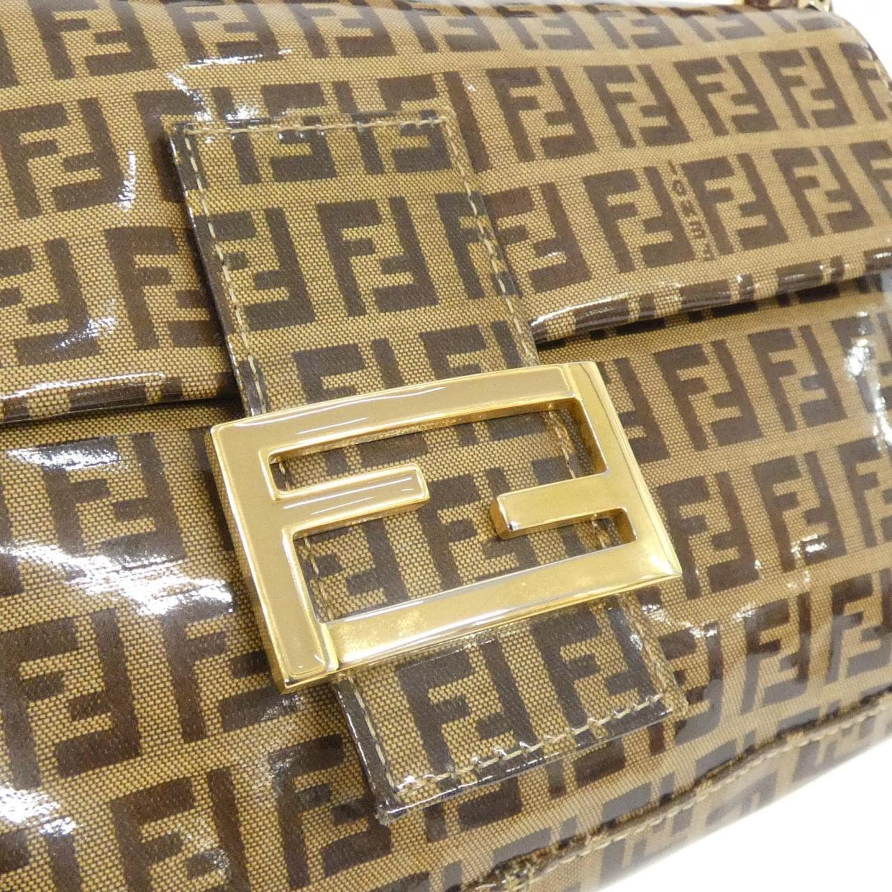 FENDI Baguette 26424 Shoulder Canvas 4