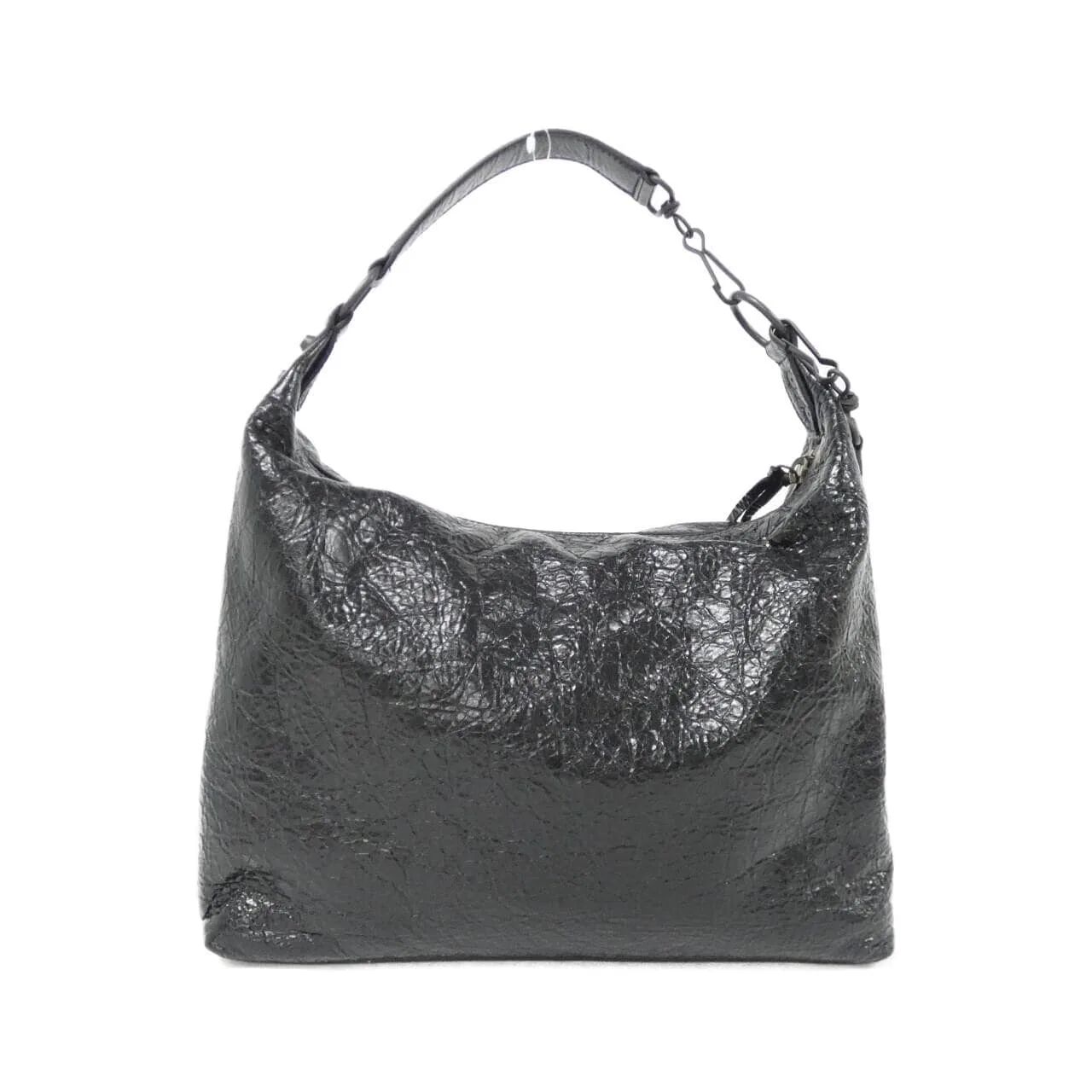 BALENCIAGA 852569 2ABEK Shoulder Lambskin 黑色 羊皮 新品 - 縮圖 2