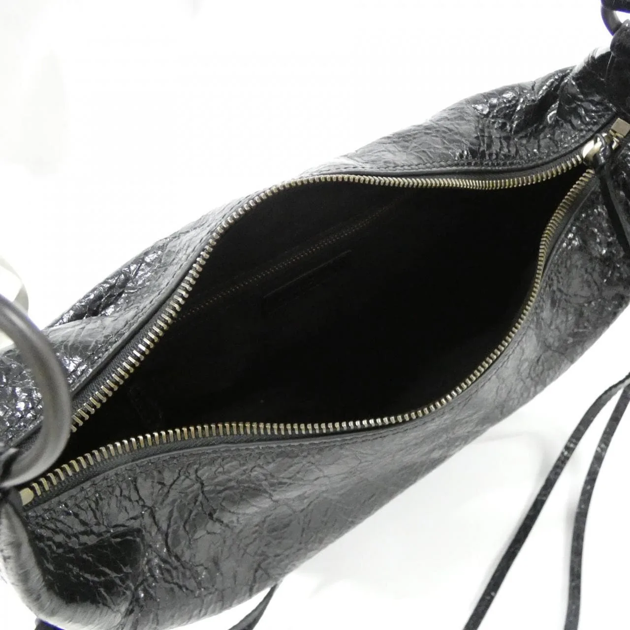 BALENCIAGA 852569 2ABEK Shoulder Lambskin 黑色 羊皮 新品 - 縮圖 6